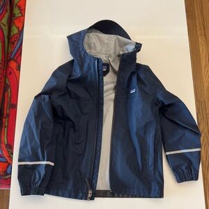 *GREAT CONDITION* Patagonia Kids Dark Blue Raincoat